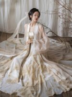 Pretty Woman Dress Chinese Modern Hanfu Dress - Image 3