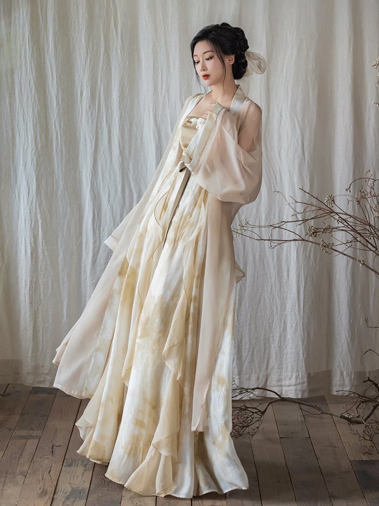 Pretty Woman Dress Chinese Modern Hanfu Dress