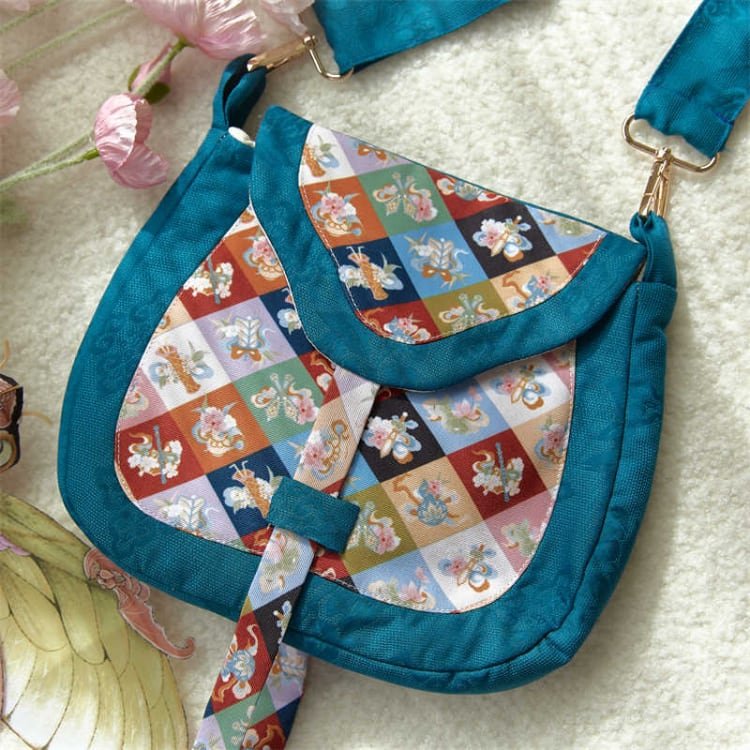 Retro Crossbody Bag Women Ancient Style Cloth Bag