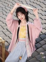 Retro Dress Floral Spring Hanfu Female - Image 4