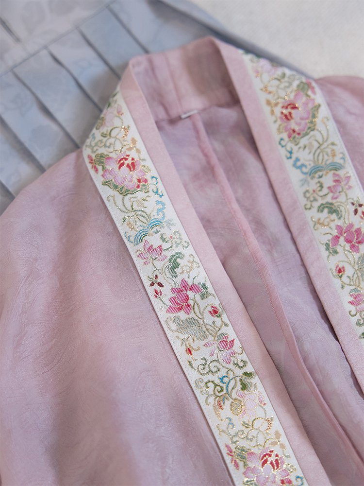 Retro Dress Floral Spring Hanfu Female