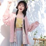 Retro Dress Floral Spring Hanfu Female