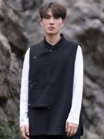 Retro Mens Waistcoat Tang Suit Sleeveless Vest