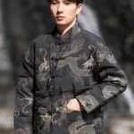 Retro Padded Jacket Men’s Winter Cotton Coat