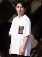 Round Neck Short Sleeved Cotton T Shirt Men - Image 2
