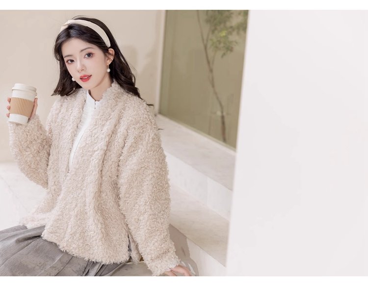 Short Coat Womens Chinese Style Modern Hanfu Winter