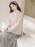 Short Coat Womens Chinese Style Modern Hanfu Winter - Image 4