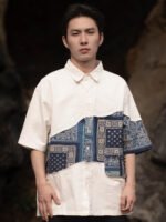 Short Sleeved Shirts For Men Retro Top