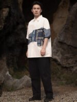Short Sleeved Shirts For Men Retro Top - Image 3