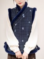Sleeveless Hanfu Coat Tang-Style Vest - Image 5