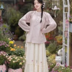 Spring Dress Embroidered Fashion Hanfu Set