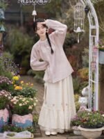 Spring Dress Embroidered Fashion Hanfu Set - Image 2