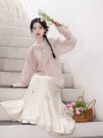 Spring Dress Embroidered Fashion Hanfu Set - Image 4