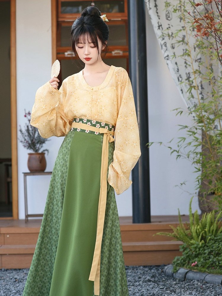 Spring Hanfu Tang Dynasty Clothing
