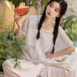 Summer Chinese Casual Dress Women