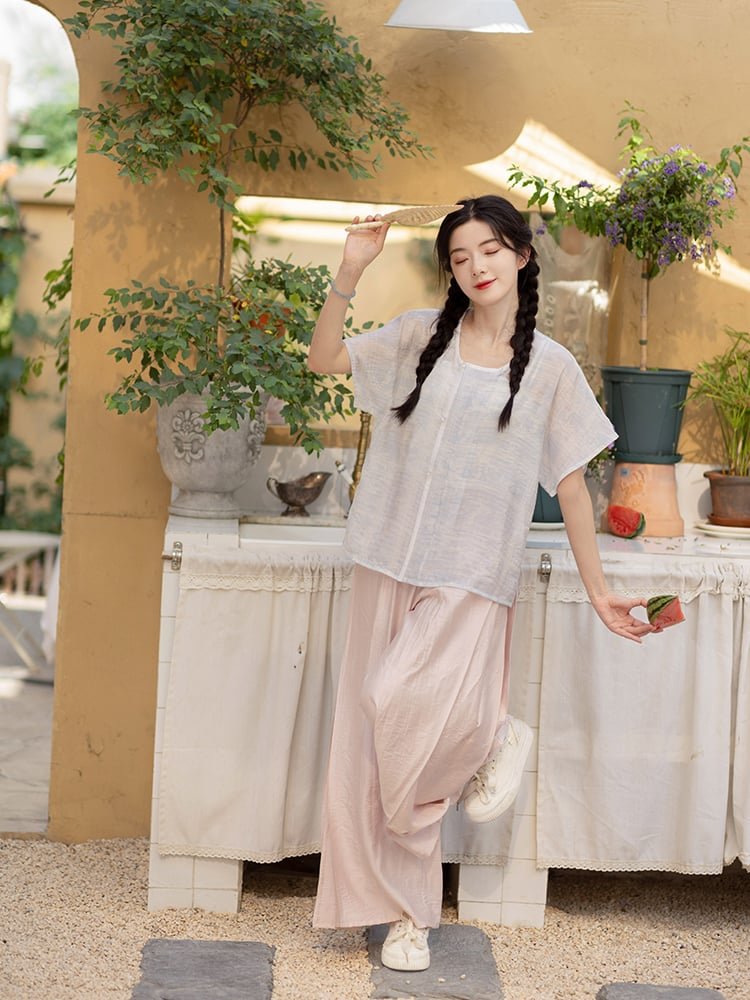 Summer Chinese Casual Dress Women