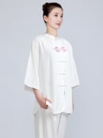 Summer Tai Chi Uniform Breathable Kung Fu Outfit