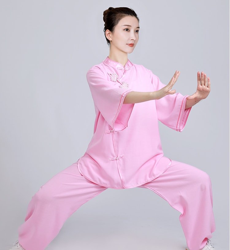 Summer Tai Chi Uniform Breathable Kung Fu Outfit