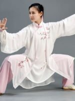 Tai Chi Apparel Chinese Style Silk Hemp Tai Chi Clothing