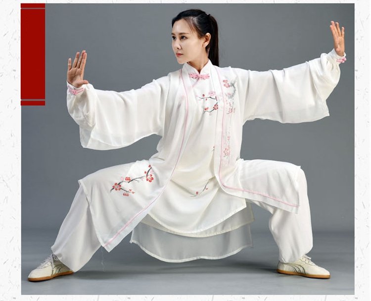 Tai Chi Apparel Chinese Style Silk Hemp Tai Chi Clothing