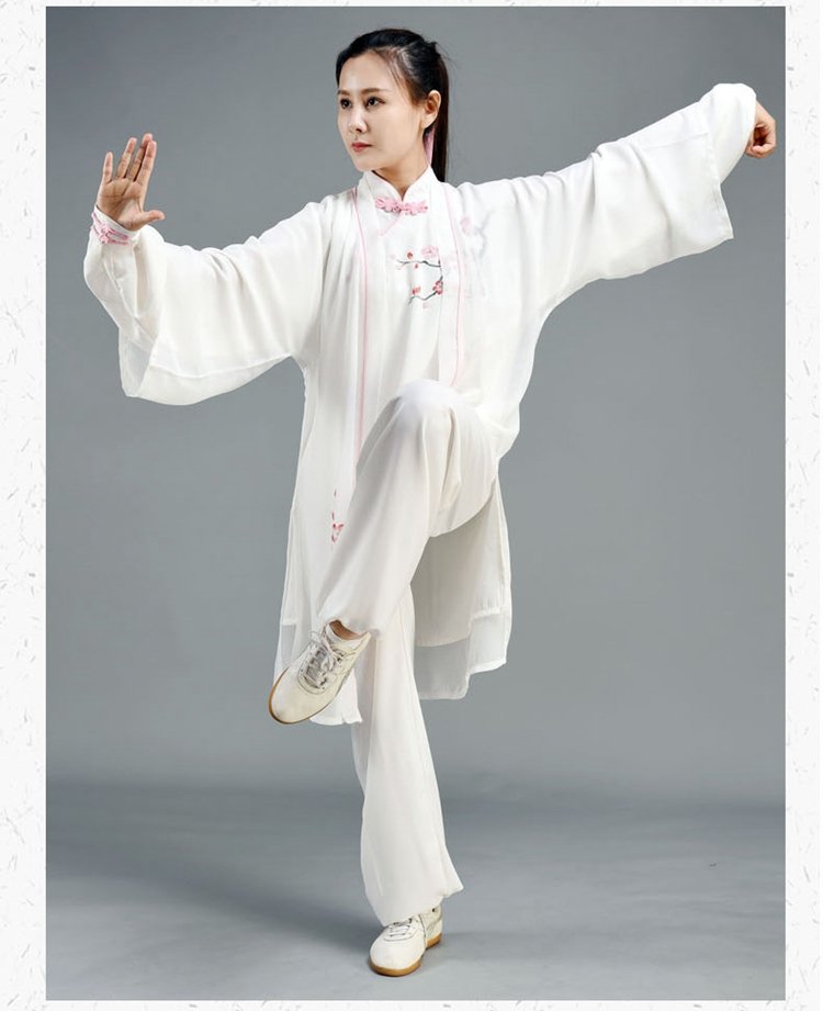 Tai Chi Apparel Chinese Style Silk Hemp Tai Chi Clothing