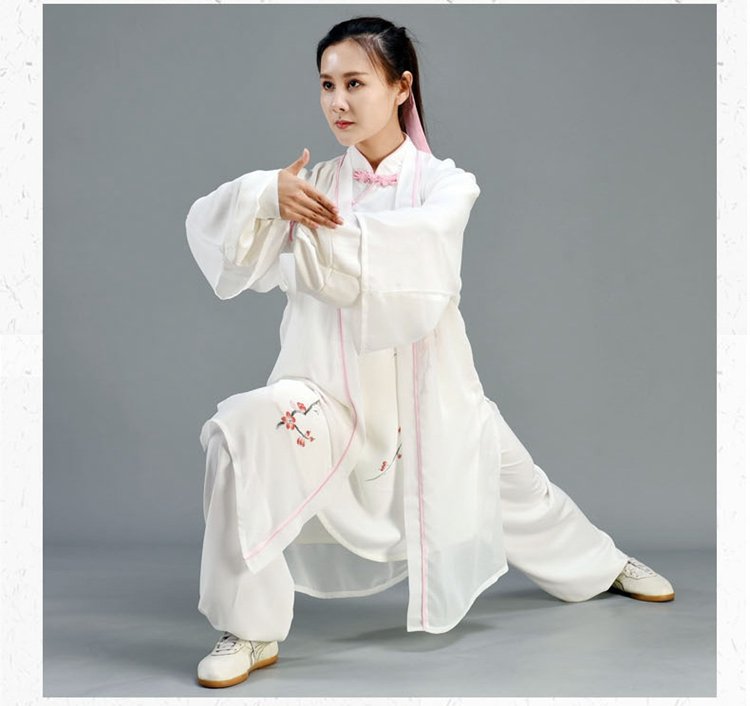 Tai Chi Apparel Chinese Style Silk Hemp Tai Chi Clothing