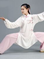 Tai Chi Apparel Chinese Style Silk Hemp Tai Chi Clothing - Image 3