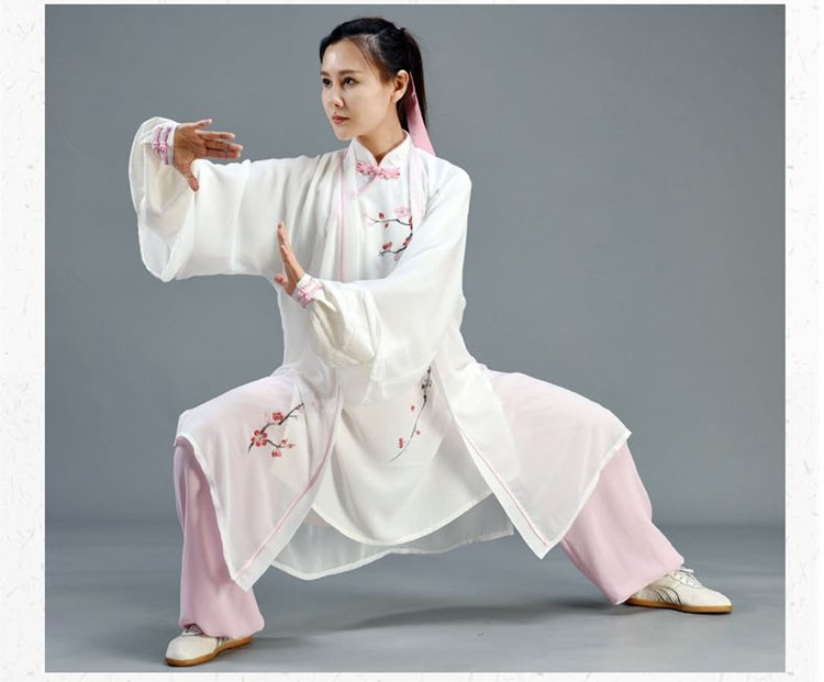 Tai Chi Apparel Chinese Style Silk Hemp Tai Chi Clothing