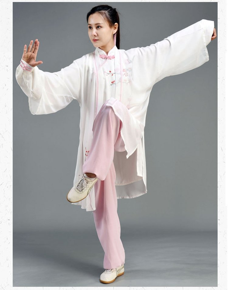 Tai Chi Apparel Chinese Style Silk Hemp Tai Chi Clothing