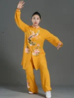Tai Chi Clothing Embroidered Tai Chi Training Clothes