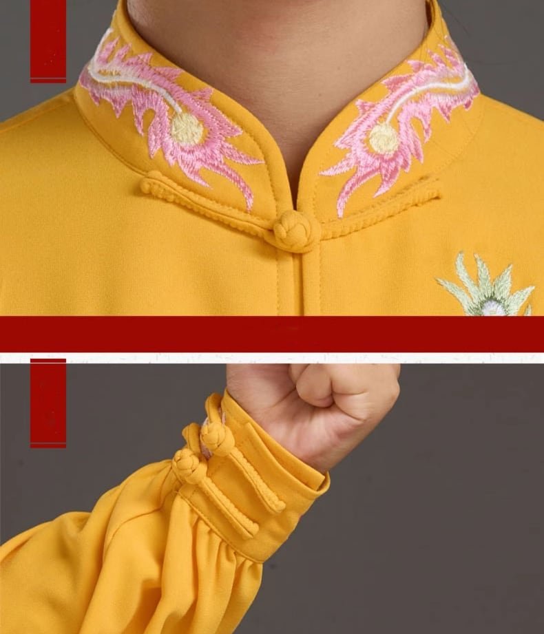 Tai Chi Clothing Embroidered Tai Chi Training Clothes