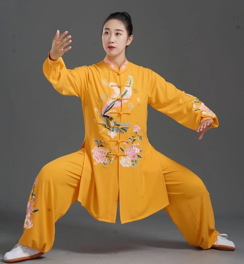 Tai Chi Clothing Embroidered Tai Chi Training Clothes