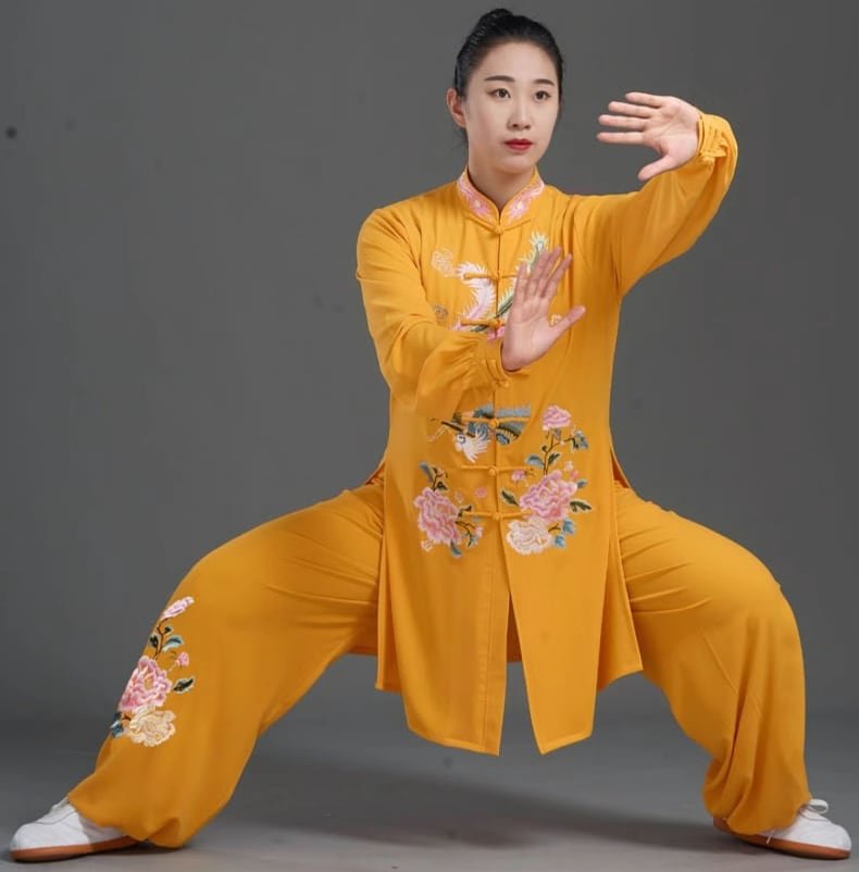 Tai Chi Clothing Embroidered Tai Chi Training Clothes