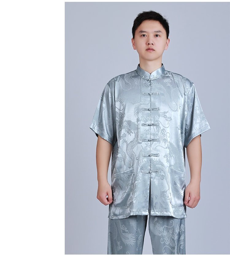 Tai Chi Men's Clothing Breathable Kung Fu Uniform