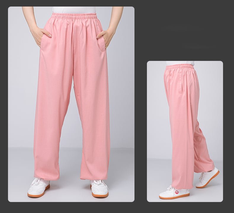 Tai Chi Pants For Women Cotton And Linen Bloomers