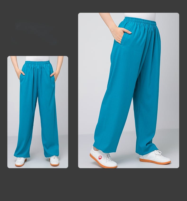 Tai Chi Pants For Women Cotton And Linen Bloomers