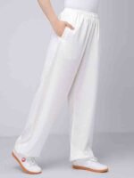 Tai Chi Pants For Women Cotton And Linen Bloomers - Image 4