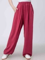 Tai Chi Pants Womens Martial Arts Training Pants - Image 3