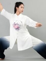 Tai Chi Performance Costume Women Summer Outfit - Image 2