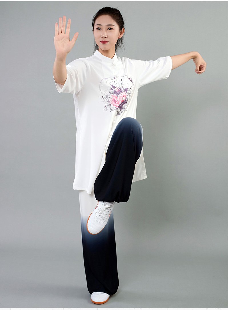 Tai Chi Performance Costume Women Summer Outfit