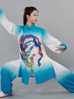 Tai Chi Practice Suit Gradient Martial Arts Clothing - Image 3