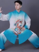Tai Chi Practice Suit Gradient Martial Arts Clothing - Image 4