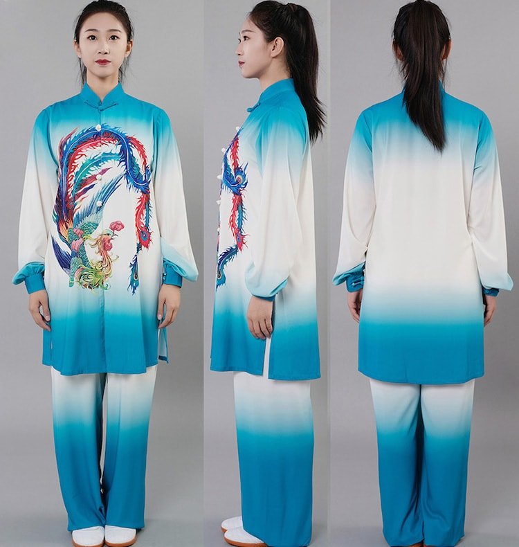 Tai Chi Practice Suit Gradient Martial Arts Clothing
