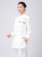 Tai Chi Practice Wear Unisex Long Martial Arts Suit