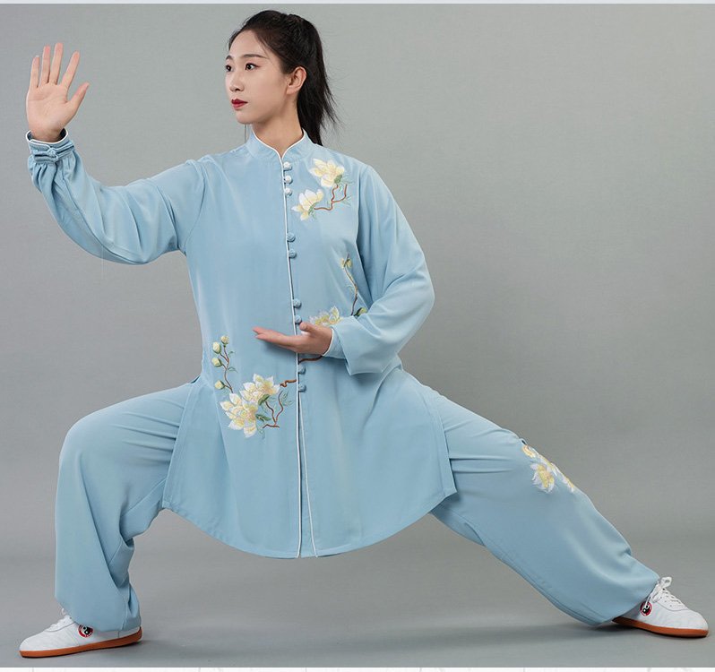 Tai Chi Set Women Embroidered Performance Suit