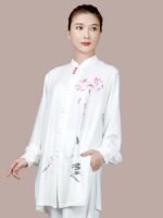 Tai Chi Suit for Female Elegant Wushu Practice Set - Image 3