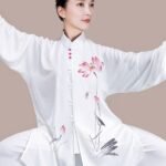 Tai Chi Suit for Female Elegant Wushu Practice Set