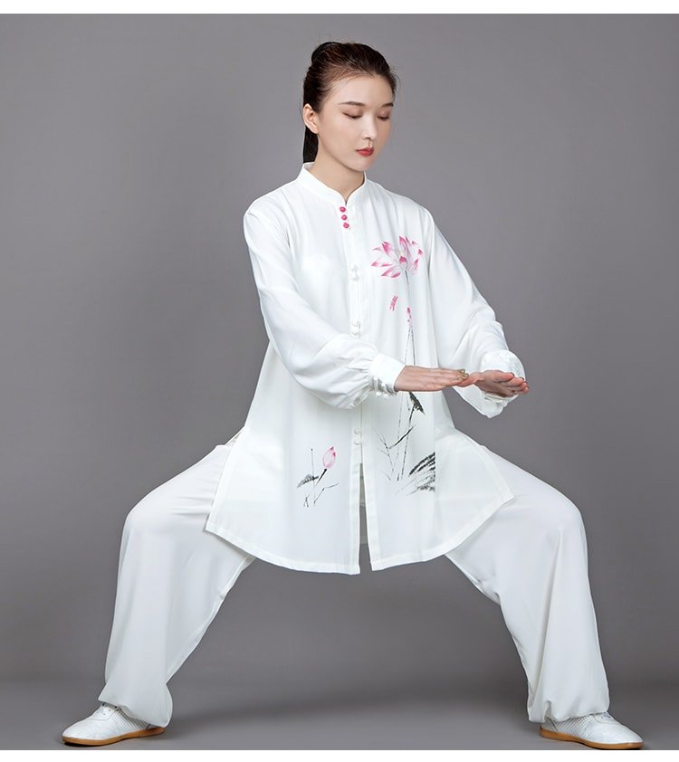 Tai Chi Suit for Female Elegant Wushu Practice Set