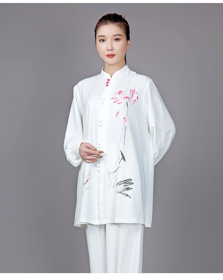 Tai Chi Suit for Female Elegant Wushu Practice Set