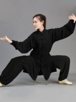 Tai Chi Wear Clothing Chinese Kung Fu Costume Unisex - Image 3